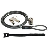 InLine Notebook Sicherheitsschloss, , mit Schlüssel, 4,4mm x 1,5m, bulk