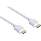 (€3,90*/1m) 1.00m Good Connections HDMI1.4 Anschlusskabel High-Speed mit Ethernet 19pol HDMI Stecker auf 19pol HDMI Stecker Weiß
